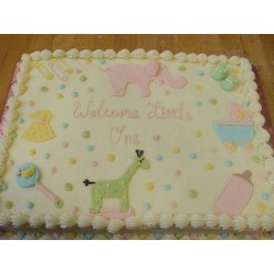 Birthday cake for baby