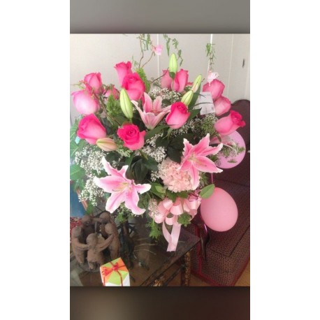 THANK YOU GIFTS BASKET FLOWERS 23