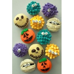 Halloween cupcakes 12 pc