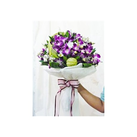 GET WELL GIFT FLOWERS BASKET 16