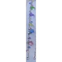 Bracelet full colors adorned with Crystals