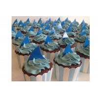 BLUE CUP CAKE