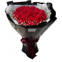 20 red roses flowers