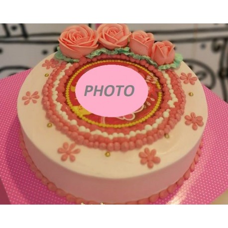 PHOTO ON CAKE 750  GRAM 2P (DELIVERY IN1- 2 DAY AFTER ORDER)