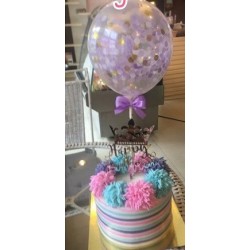 CAKE 1100 gram with balloon