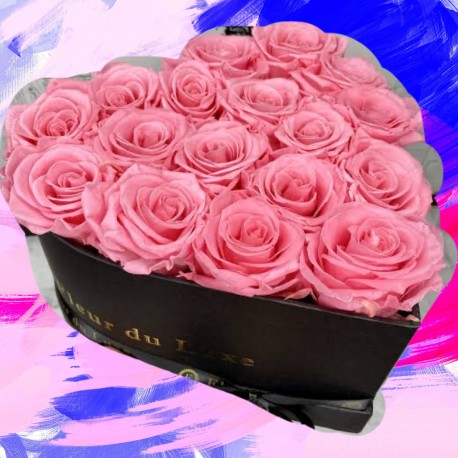 Pink Rose in box in Valentine