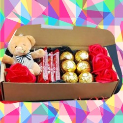 chocolate in Valentine 's day set