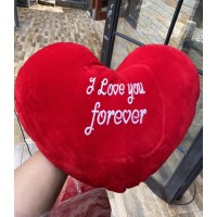 Heart pillow shaped I Love you size  44*33 cm