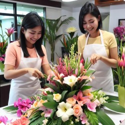 Flower Arranging Workshop: Craft Two Stunning Bouquets in Just 8 Hours!