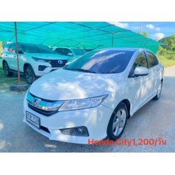 Honda City White 5-Door Hatchback