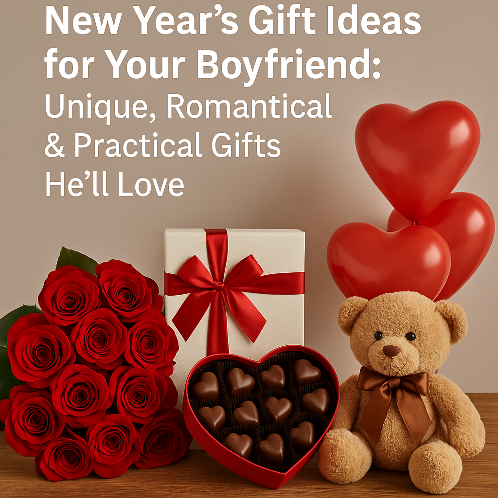 New Year’s Gift Ideas for Your Boyfriend: Unique, Romantic & Practical Gifts He’ll Love
