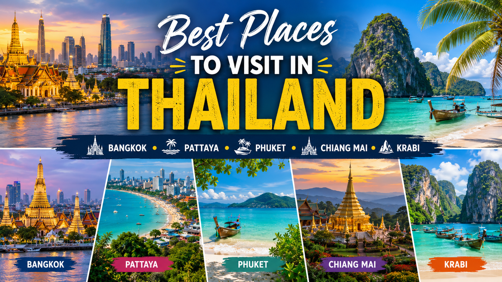 Best Places to Visit in Thailand: Complete Travel Guide for Tourists