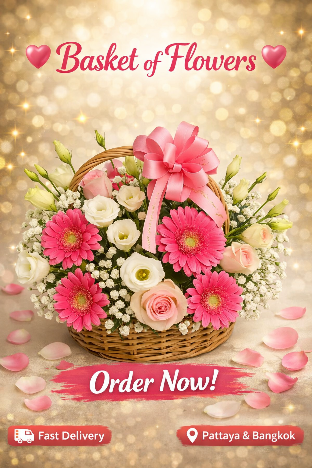 Basket of flower